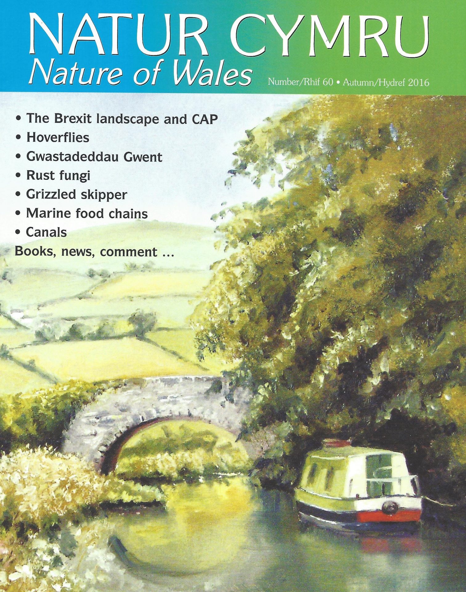 Natur Cymru cover issue 60